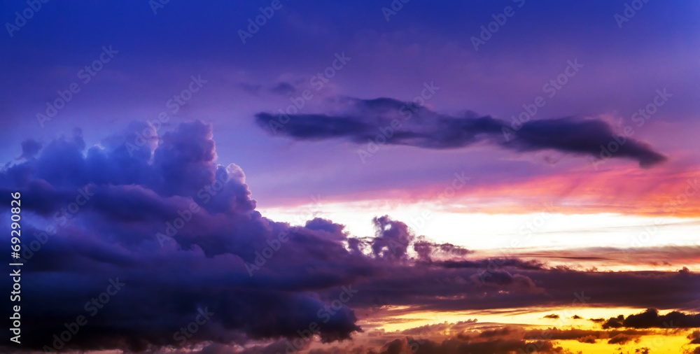 Fototapeta premium Sunrise background
