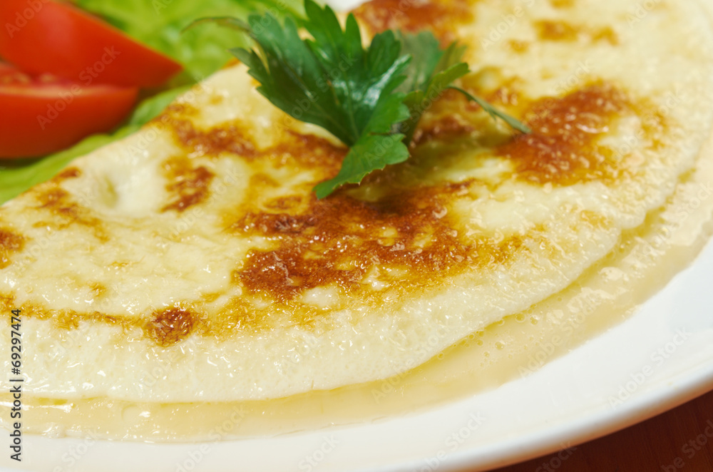 Omelet with vegetable Omelet with vegetable