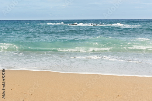 Beautiful landscape of beach