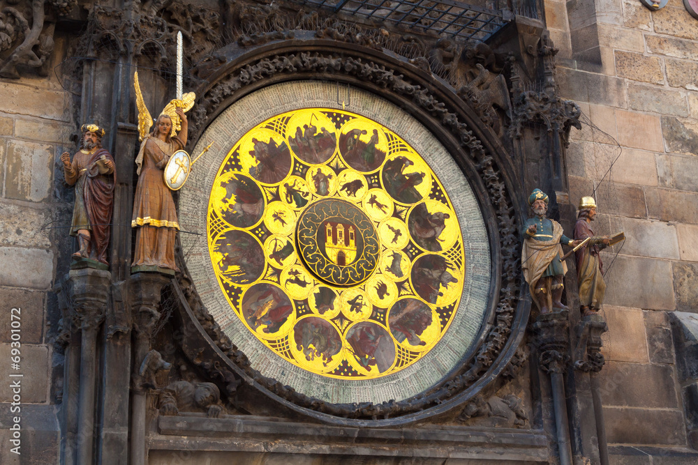 Prague.Astronomical clock.