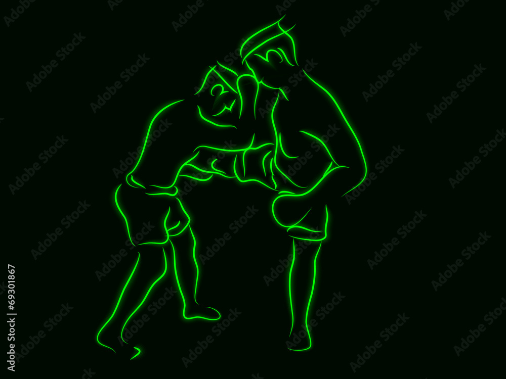 Fototapeta premium boxing