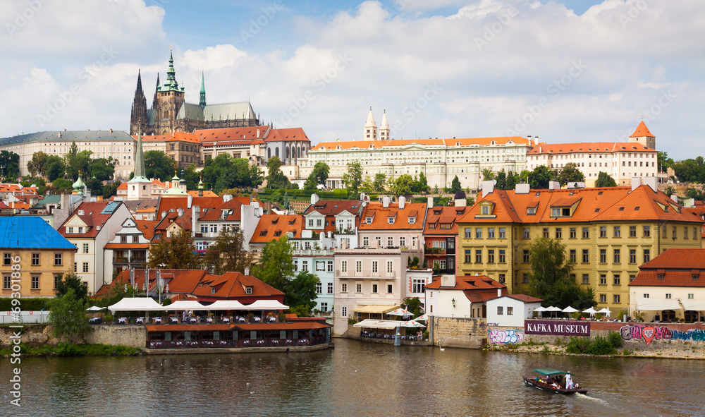 Obraz premium Prague. The St. Vitus Cathedral.Prague castle.