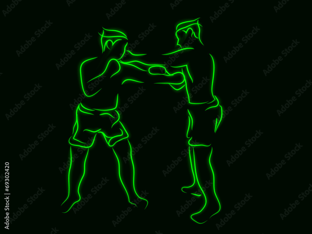 Fototapeta premium boxing