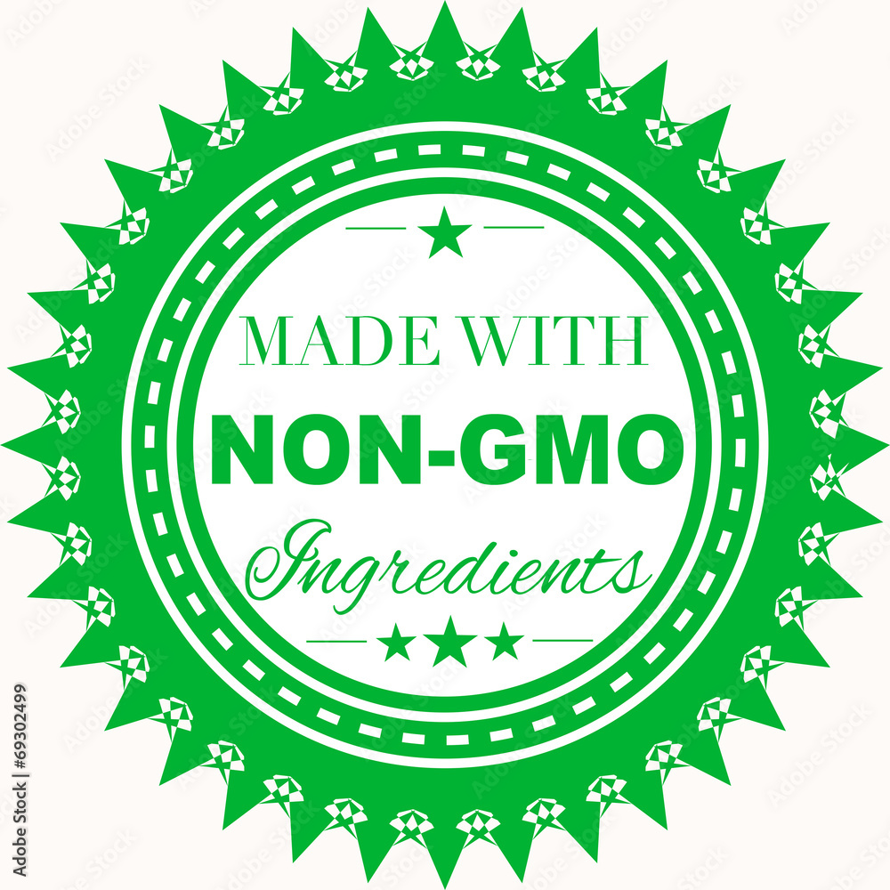 made with non-gmo ingredients stamp made with non-gmo ingredients stamp