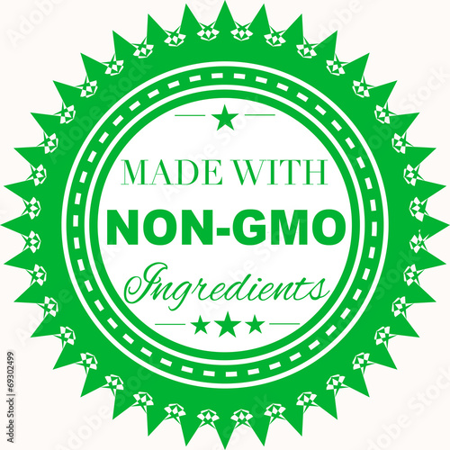 made with non-gmo ingredients stamp