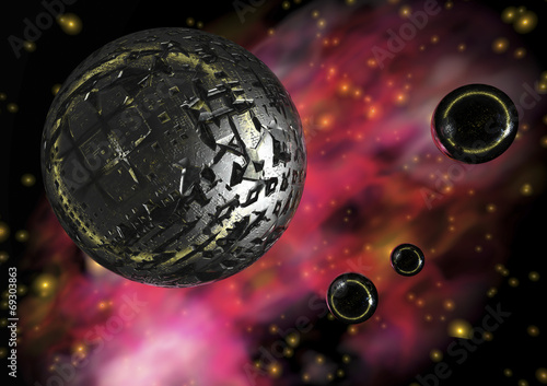 Fototapeta Naklejka Na Ścianę i Meble -  Science fiction