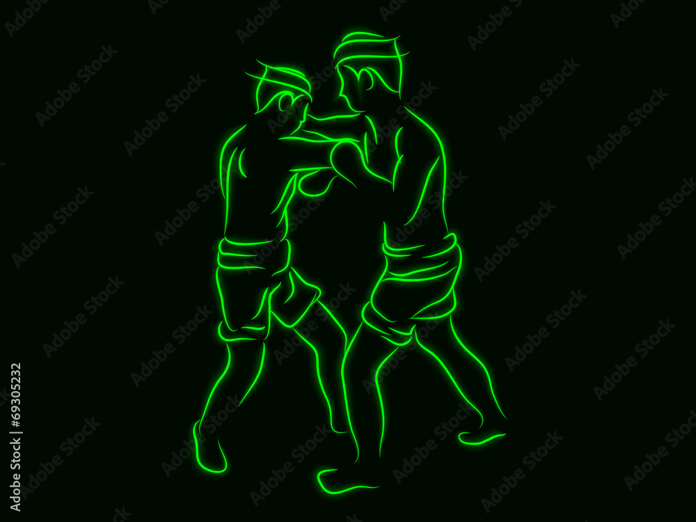 Fototapeta premium boxing