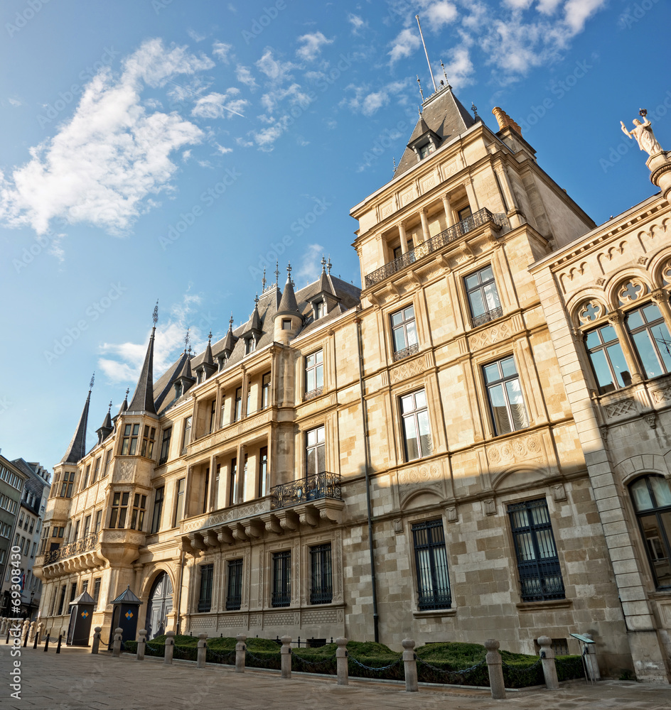 Grand ducal palace in Luxembourg