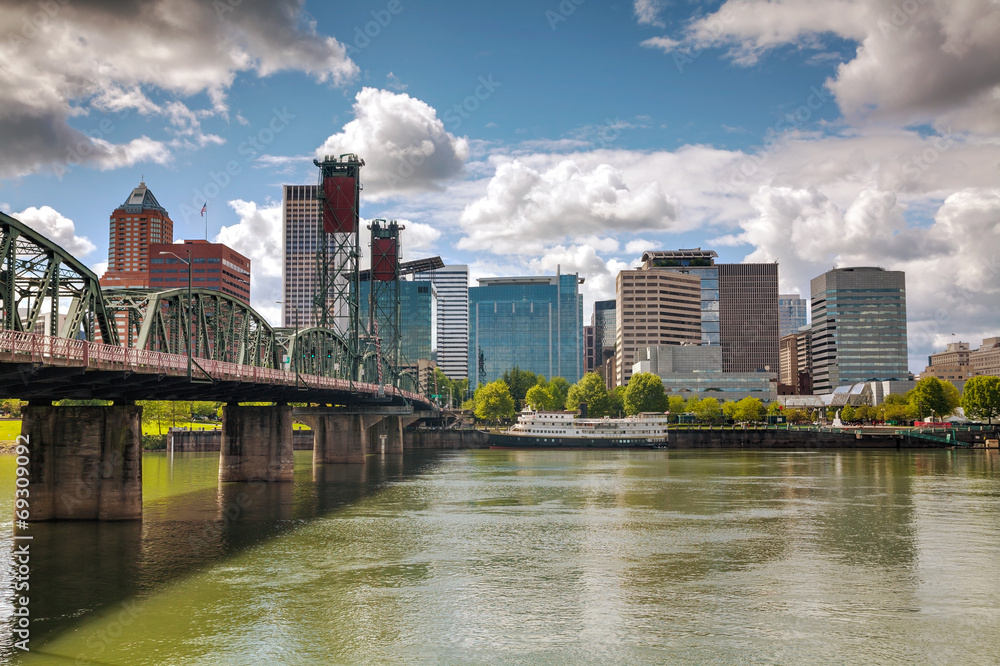 Downtown Portland cityscape