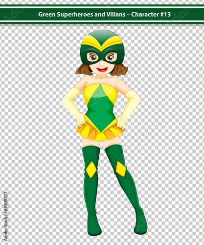 Green Superhero