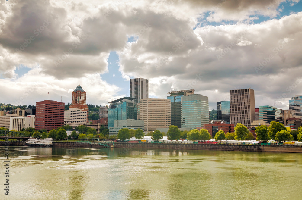 Downtown Portland cityscape