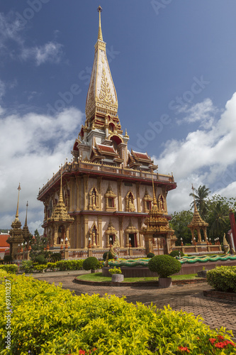 Wat Chalong Phuket province, Thailand.