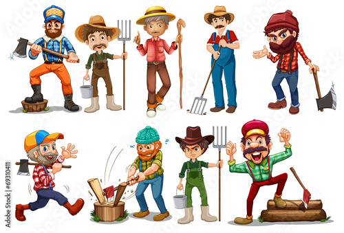 Farmers and Lumberjacks