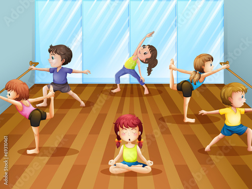 Ballet class