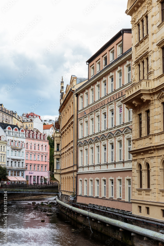 Historical Buildings in Karlovy Vary, Carlsbad