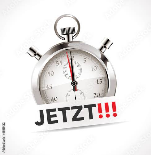 Stoppuhr - Jetzt