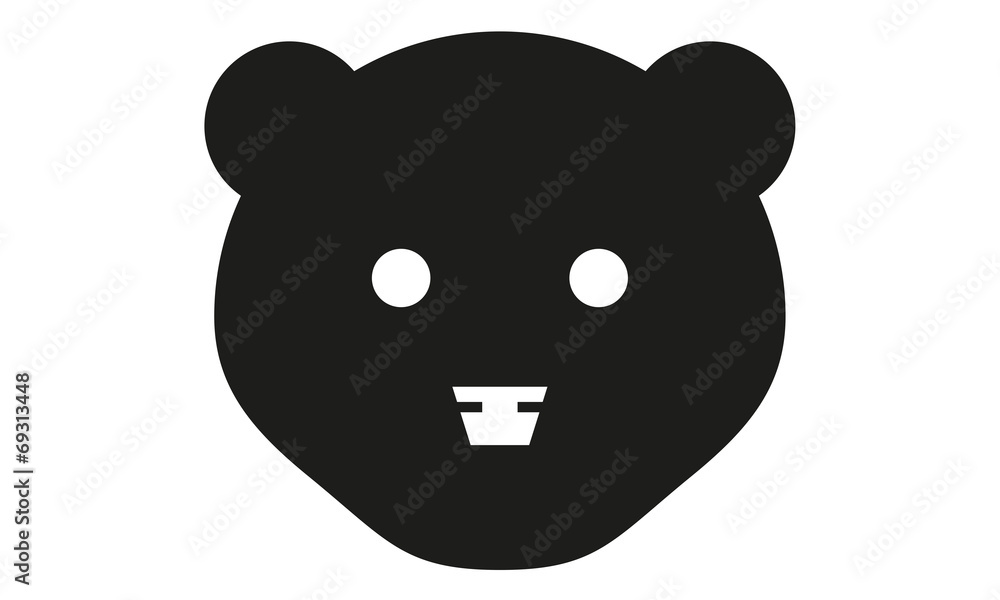 Bär Kopf Frontal Bär Kopf Frontal