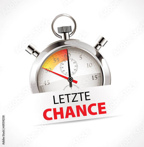 Stoppuhr - letzte Chance