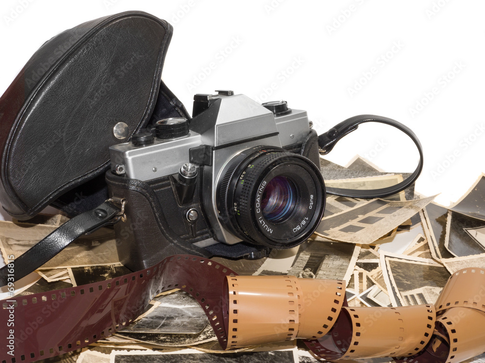 alter antiker fotoapparat, photoapparat