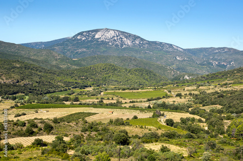 Tableau sur toile Rural landscape from south-west France