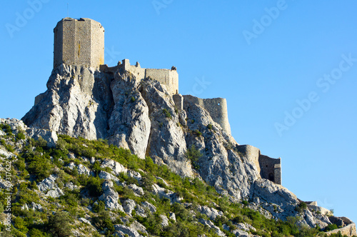 Sunrise at Queribus Cathar Castle