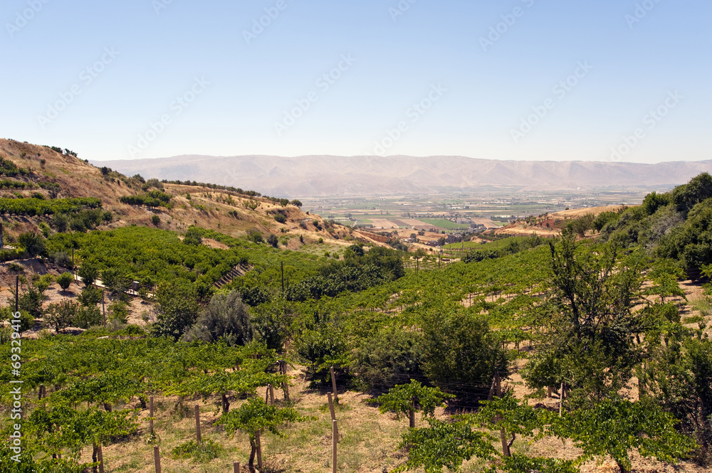 Bekaa-Tal bei Zahle