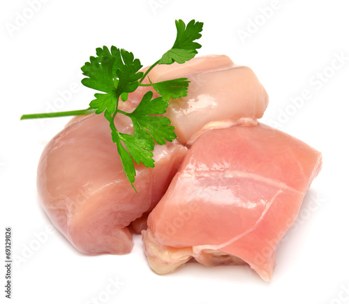 Chicken fillet and parsley