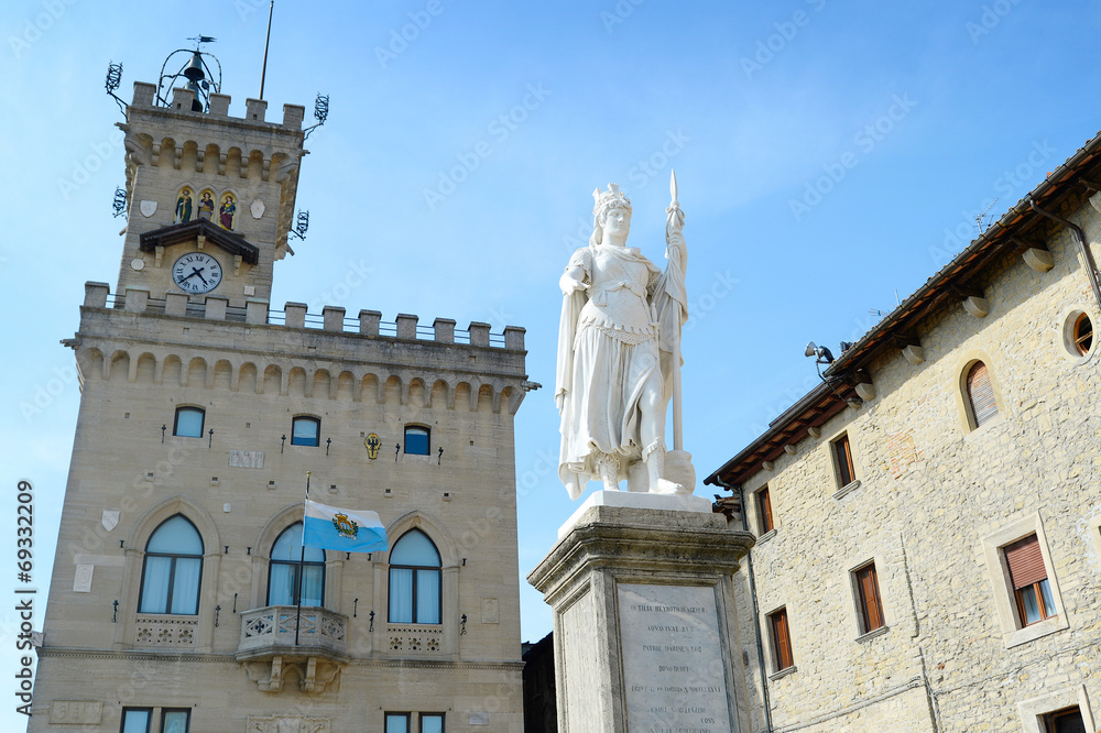 Liberty statue, San Marino