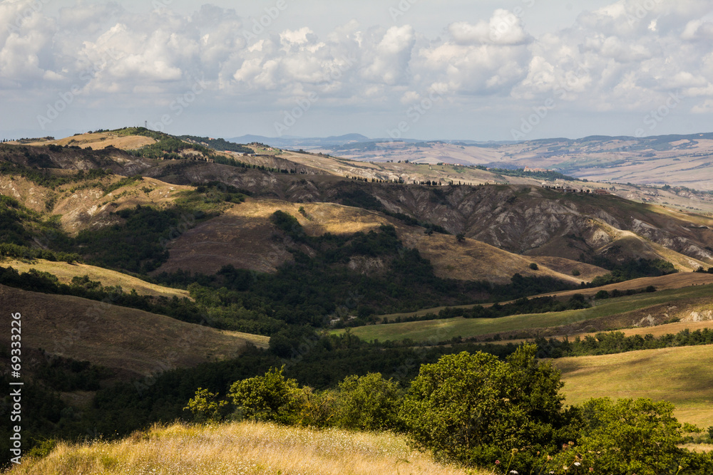 Obraz premium Crete Senesi