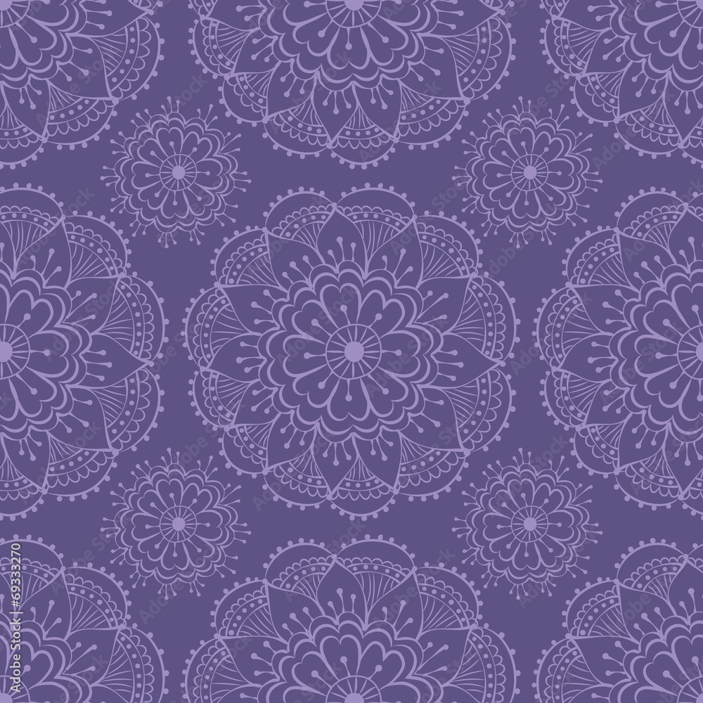 Fototapeta premium henna seamless pattern