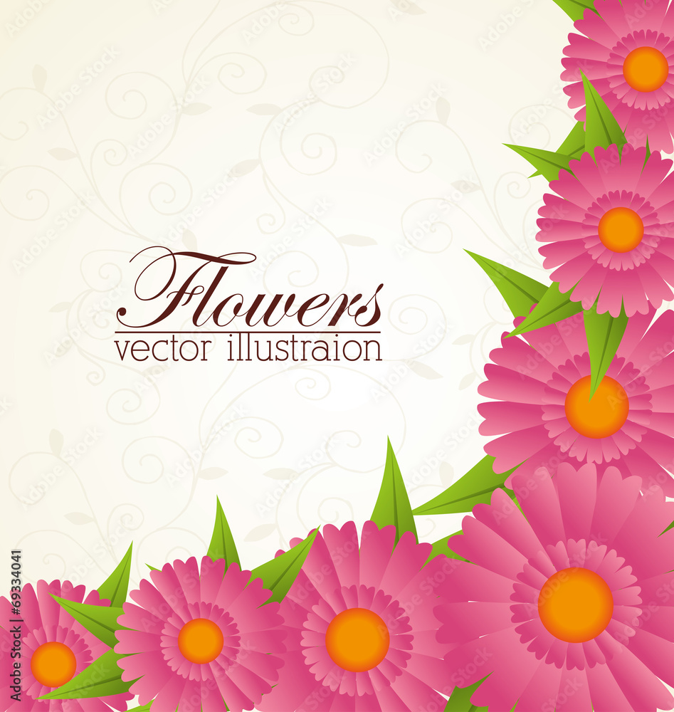 Flowers design