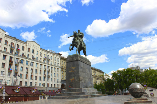 Yury Dolgoruky Monument on the square
