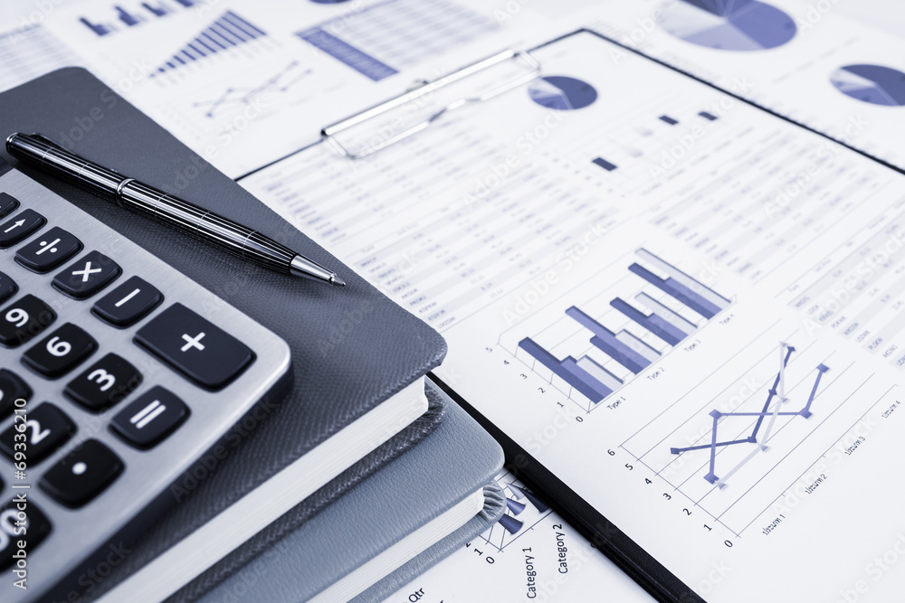 Showing business and financial report. Accounting Showing business and financial report. Accounting