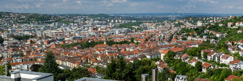 Blick auf den Kessel von Stuttgart