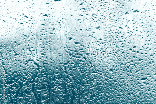 rain on glass