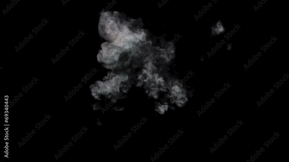 Smoke discharge Smoke discharge
