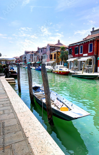 Street in Murano, Italy