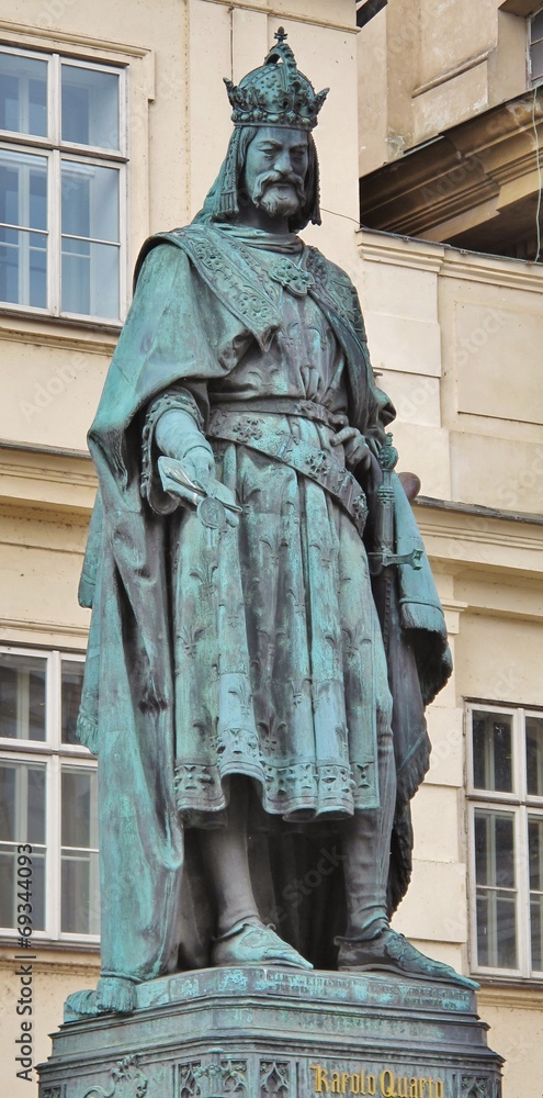 Fototapeta premium Prag, Kaiser Karl IV.