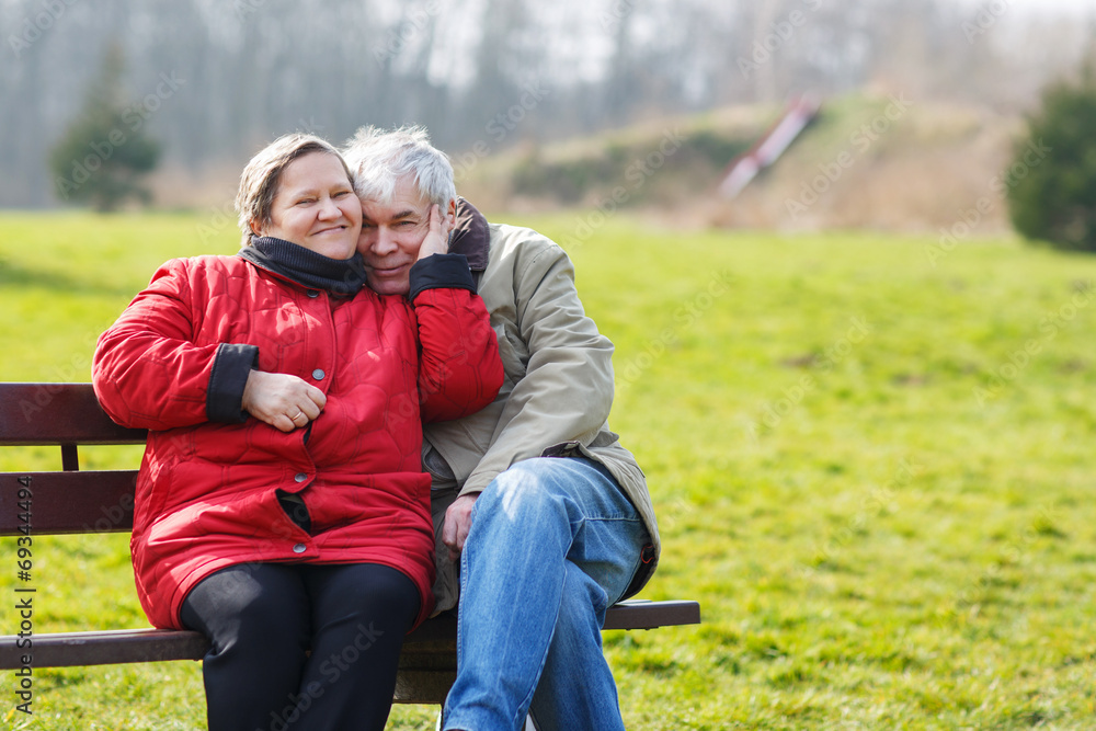 Happy senior couple in love. Park outdoors. Happy senior couple in love. Park outdoors.