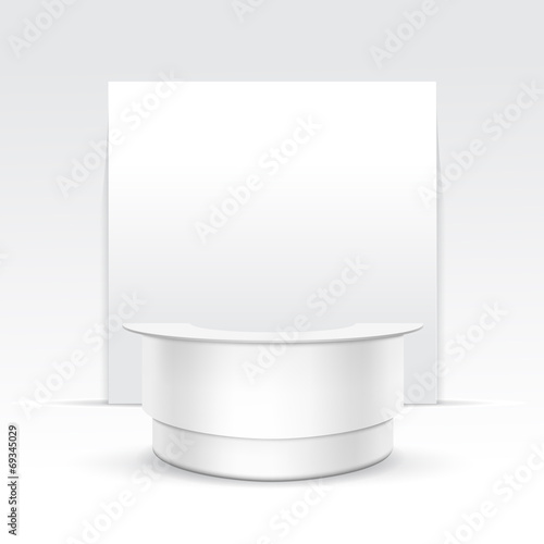 Vector Blank Exhibition Trade Stand