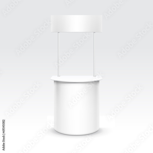 Vector Blank Exhibition Trade Stand