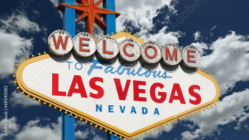 Las Vegas Sign Time Lapse with Zoom
