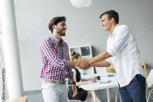 Young people in the office