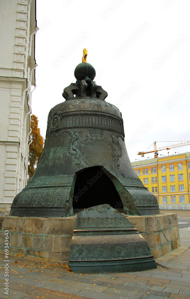Obraz premium Tsar Bell In Moscow Kremlin. Russian landmarks