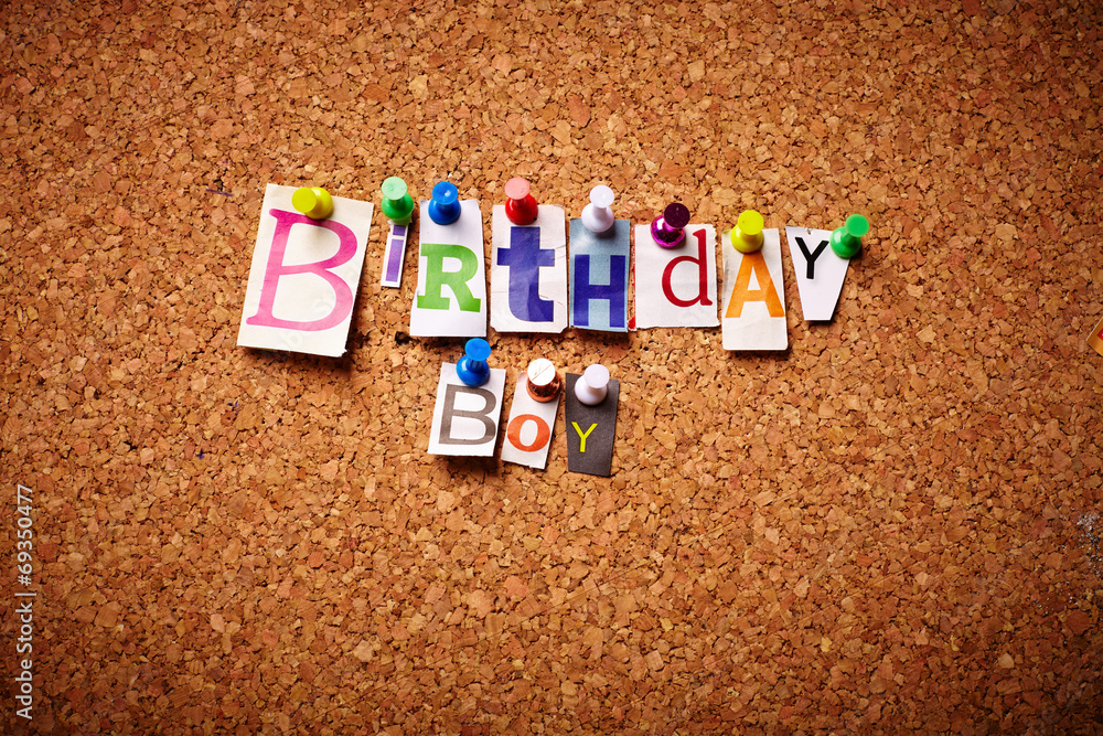 Obraz premium Birthday boy