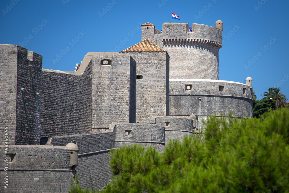 Dubrovnik Old Town walls