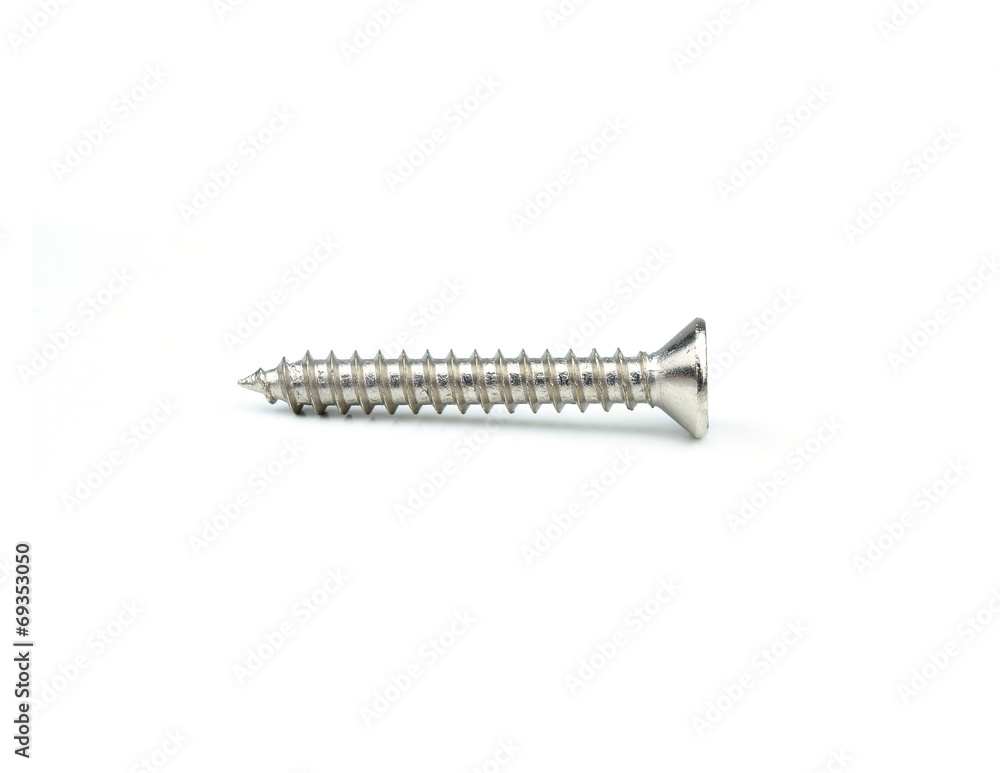 screw in white back screw in white back