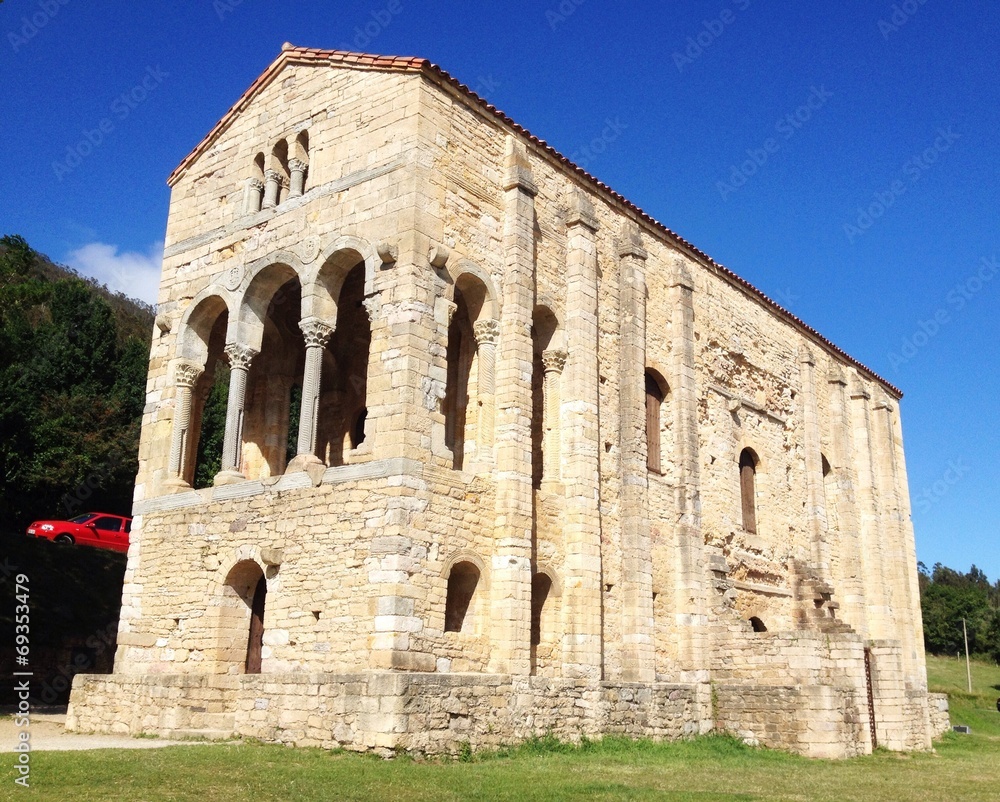Church of Santa Maria del Naranco, Oviedo, Asturias - Spain