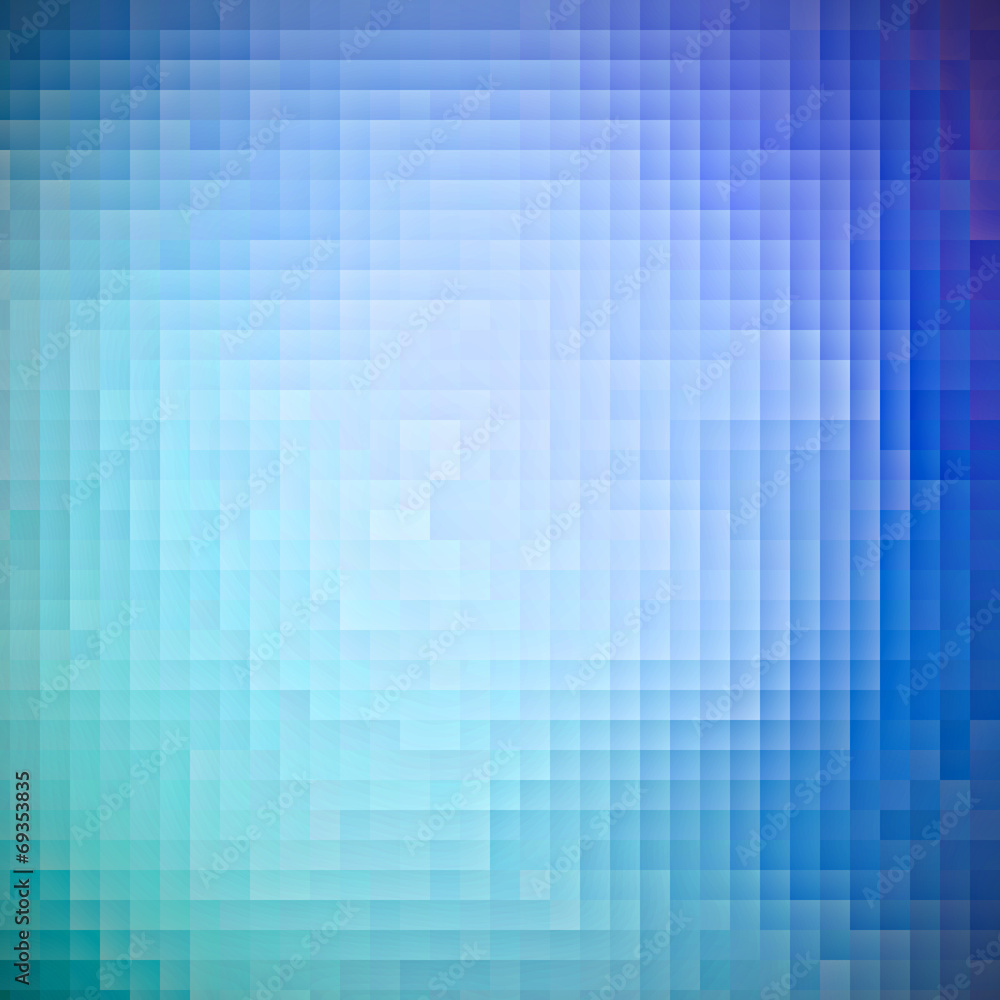 Blue pixel background Stock Illustration | Adobe Stock