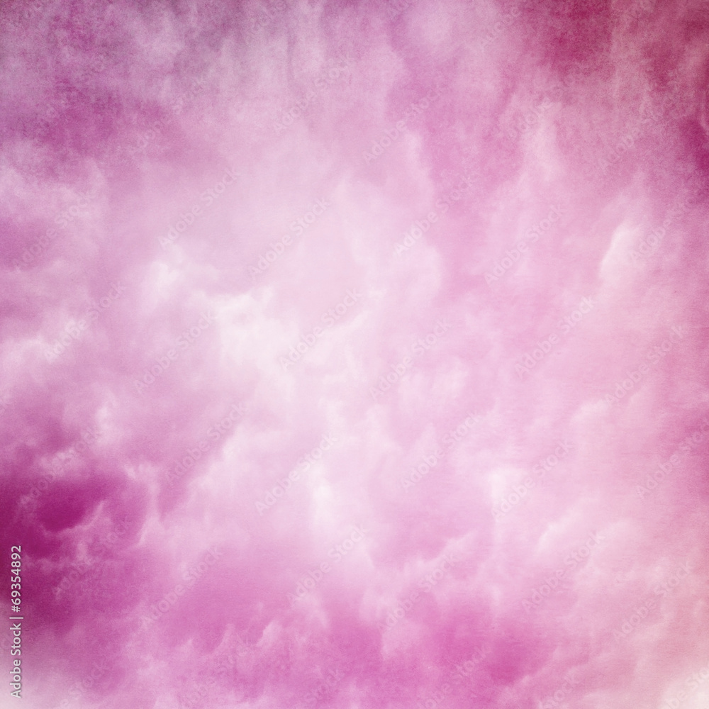 Pink cloud texture background